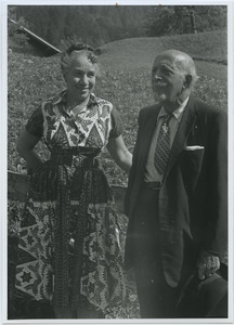 Shirley Graham Du Bois and W. E. B. Du Bois in Switzerland