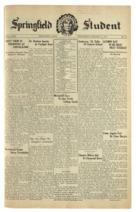 The Springfield Student (vol. 23, no. 12) January 25, 1933