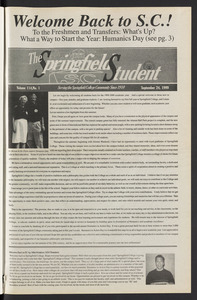 The Springfield Student (vol. 114, no. 1) Sept. 24, 1999