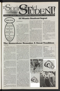The Springfield Student (vol. 115, no. 4) Oct. 6, 2000