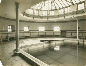 McCurdy Natatorium diving board