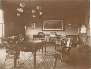 Dormitory Building Social Room, 1896