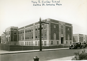 Mary E. Curley School, Centre Street, Jamaica Plain