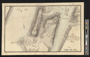 Plan des ouvrages faites en front du fort Knyphausen, New Yorck ce 4 me. Novr 1779