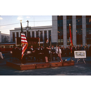 Groundbreaking Ceremony Speare Hall, April 1963