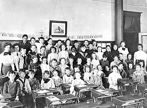 Washington School class picture