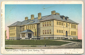 Highland School, Middlesex Avenue, Reading, Mass.