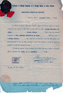 João Ferreira Baptismal Record 2