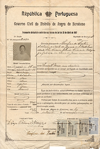 Serafina Santos Passport
