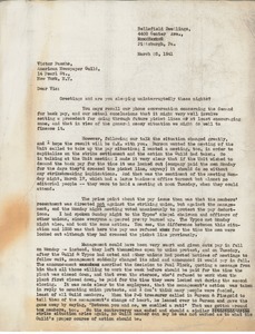 Letter from Charles L. Whipple to Victor Pasche