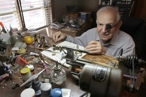 Bernie Jacobson, downtown watch repair for 62 years