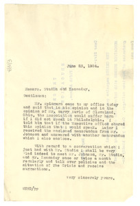 Letter from W. E. B. Du Bois to Charles Studin and Paul Kennaday