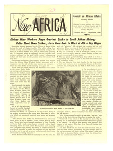 New Africa volume 5, number 9