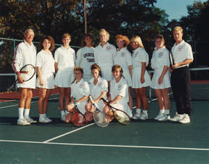 Women's Tennis Team (1990)