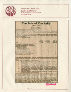 "The Fate of Our Lake, Part 3" Oct. 23, 1986