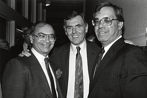 Mayor Raymond L. Flynn with City Councilor Thomas M. Menino