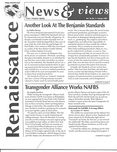 Renaissance News & Views Vol. 10, No. 1 (January, 1996)