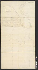 A plan of the ground allotted by his excellence Governor Grant for the troops No: 1 2. 3 with a proposed plan of barracks for 720 men upon no: 2 it being the most convenient spot