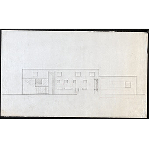 Exterior building sketch