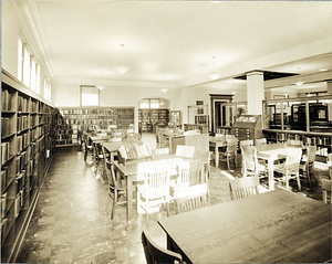 Public library, Shute Branch, Interior