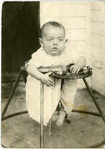 Charles Santos Jr. as a baby