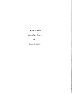 Images of Borges: A Slide/Tape Program (Manuscript) by Teresa E. Regina