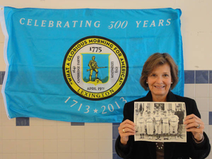 Patricia Perry at the Lexington Mass. Memories Road Show