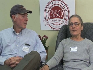 Donald McCaffrey and Kathy McDonald at the Milton Mass. Memories Road Show: Video Interview