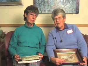 Betty Pickering and Dee Anson at the Brewster Mass. Memories Road Show: Video Interview