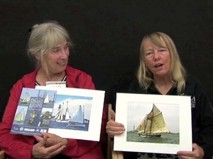 Susan Avellar and Nancy Bloom at the Provincetown Mass. Memories Road Show: Video Interview