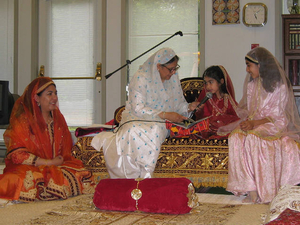 Bismillah ceremony for Mona Baloch Islamic Center of Boston, Wayland--original prayer hall