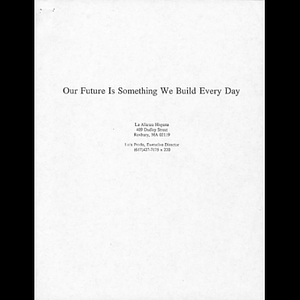 Our future is something we build every day