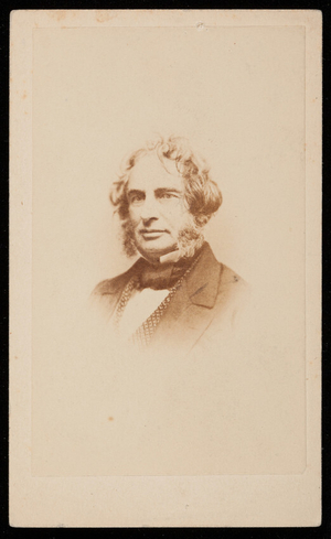 Studio portrait of Charles Sumner, Boston, Mass., undated