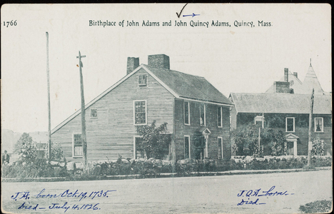 Birthplace of John Adams and John Quincy Adams, Quincy, Mass.