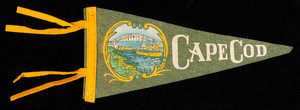 Pennant: Cape Cod (small, green and yellow)