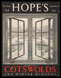 Hope's Cotswolds and winter windows, publication no. 49, Hope's Windows Inc., Jamestown, New York