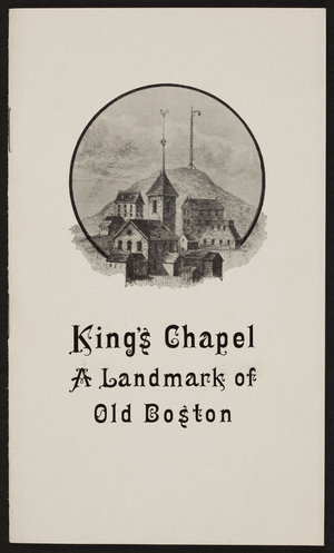 King's Chapel, a landmark of old Boston, Home Savings Bank of Boston, Boston, Mass., 1940