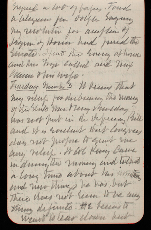Thomas Lincoln Casey Notebook, February 1890-May 1891, 18, signed a lot of papers. Found