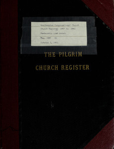 Church register and membership list