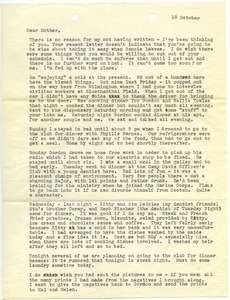 Letter from Mary W. Lauman to Frances Lauman