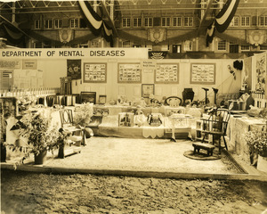 Department of Mental Diseases education exhibit booth