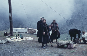 Preparing for a picnic on a feast day in the Caucasus