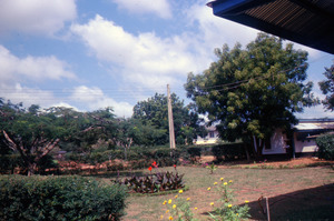 Garden of W. E. B. and Shirley Graham Du Bois' home in Accra, Ghana