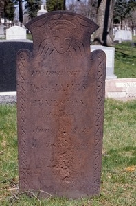 Springfield (Mass.) gravestone: Humeston, James (d. 1812)