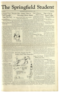 The Springfield Student (vol. 14, no. 14) January 25, 1924