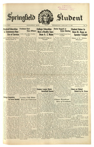 The Springfield Student (vol. 24, no. 18) January 17, 1934