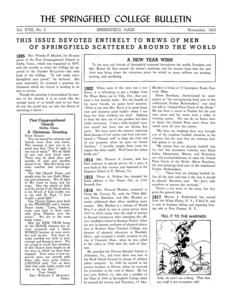 The Bulletin (vol. 18, no. 3), Nocember 1943