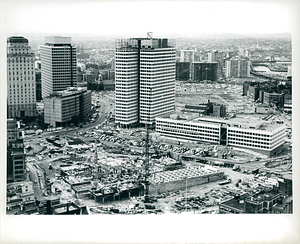 City Hall area construction