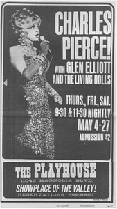 Charles Pierce with Glenn Elliot and the Living Dolls