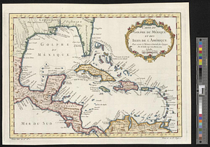 Carte du Golphe du Méxique et des isles de l'Amérique